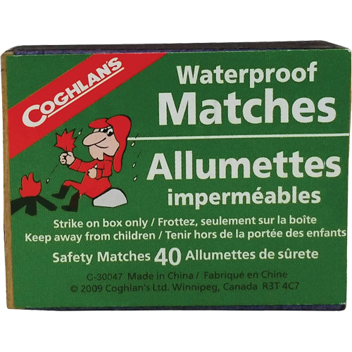 Allumettes imperm&eacute;ables Dynamic Industrial Sales