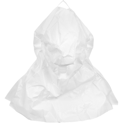 Cagoule Versaflo avec coiffe int&eacute;gr&eacute;e, Grand/Moyen, Coiffe souple, Bavette Simple Industrial Sales
