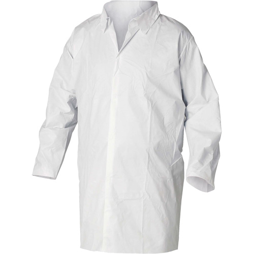 Blouse de laboratoire KleenGuard A20, SMS, Blanc, Grand Industrial Sales