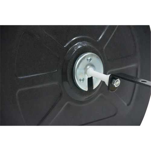 Roundtangular Convex Mirror with Bracket, 12" H x 18" W, Indoor/Outdoor Industrial Sales