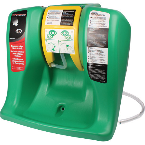 Dynamic Eyewash Station, Gravity-Fed, 16 gal. Capacity, Meets ANSI Z358.1 Industrial Sales
