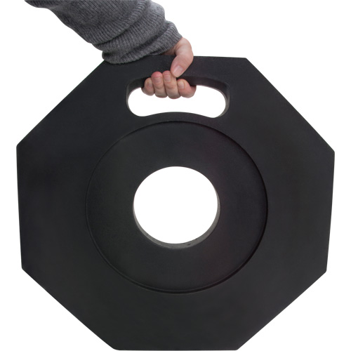 Base en caoutchouc pour poteaux d&eacute;lin&eacute;ateurs de qualit&eacute; sup&eacute;rieure, 12 lb Industrial Sales