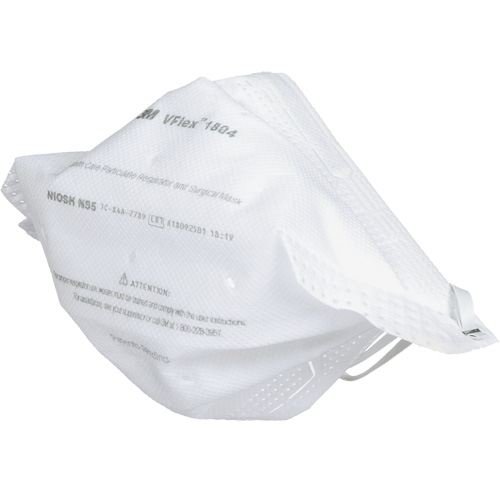 Respirateur et masque chirurgical VFlex contre les particules en sant&eacute;, N95, Certifi&eacute; NIOSH Industrial Sales