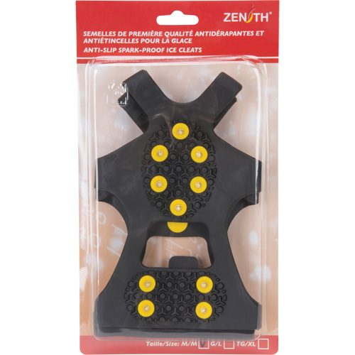 Semelles antid&eacute;rapantes et anti&eacute;tincelles pour la glace, Laiton, Traction Crampon, Moyen Industrial Sales