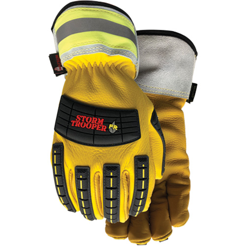 5782CR Storm Trooper Gloves, Small, Cowhide Palm, Elastic Cuff Industrial Sales