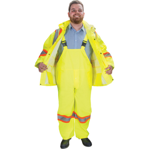 V&ecirc;tements imperm&eacute;ables RZ1000, Polyester, Petit, Jaune lime haute visibilit&eacute; Industrial Sales