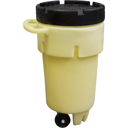 Wheeled Poly-Spillpack, 50 US gal., Mobile Industrial Sales