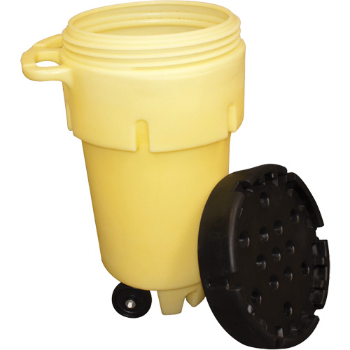 Wheeled Poly-Spillpack, 50 US gal., Mobile Industrial Sales