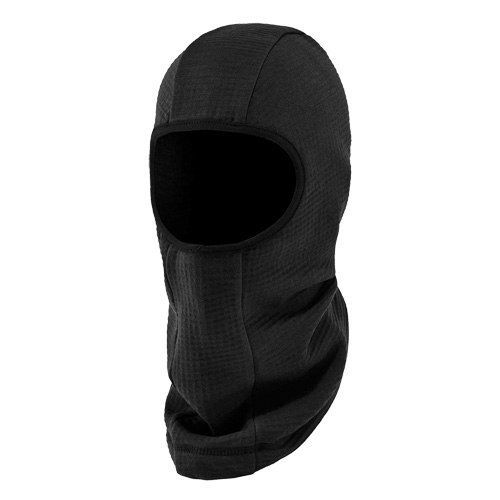 N-Ferno&reg; Dual Hazard Balaclava Face Mask, Black, Fleece Industrial Sales