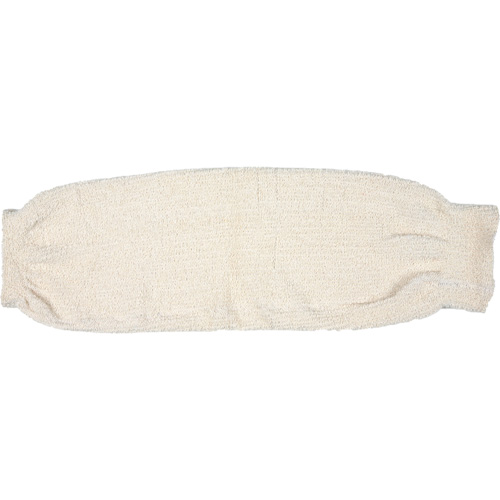 Terry Cloth Sleeve, 18", Poly-Cotton, Beige Industrial Sales