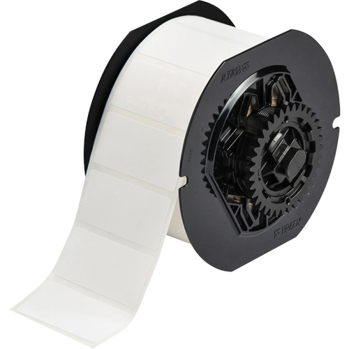 B33 Series Printer Labels, Paper, 2" L x 1" H, White Industrial Sales