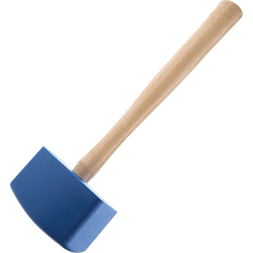 Ergotech Soft Anti-Impact Mallet, Wood Handle, 12-1/2" L Industrial Sales