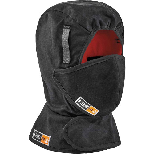 Doublure de casque de s&eacute;curit&eacute; d'hiver r&eacute;sistante au feu N-Ferno avec cache-bouche Industrial Sales