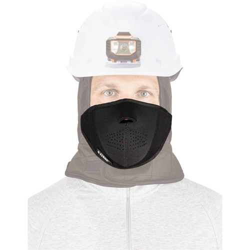 N-Ferno&reg; Thermal Mouthpiece, Fleece Lining, One Size, Black Industrial Sales