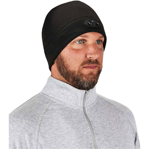 Bonnet N-Ferno &agrave; lumi&egrave;res DEL, Taille unique, Orange Industrial Sales