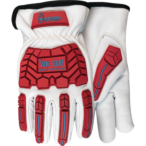 Van Goat Insulated Impact & Cut Resistant Gloves, X-Small, Goatskin Palm, Slip-On Cuff Industrial Sales