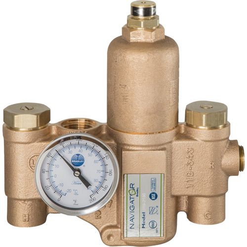 Navigator EFX20 Emergency Fixture Thermostatic Mixing Valve, 30 GPM Industrial Sales