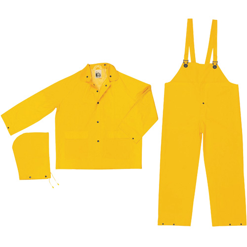 Ensemble imperm&eacute;able de s&eacute;rie classique avec limite dinflammabilit&eacute;, Grand, Jaune Industrial Sales