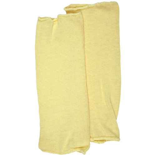 Manchon r&eacute;sistant &agrave; la coupe Cut Pro 1 couche, Kevlar, 10", ASTM ANSI niveau A2, Jaune Industrial Sales