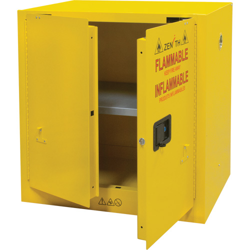Armoire pour produits inflammables, 22 gal., 2 Porte(s), 35" La x 35" h x 22" p Industrial Sales