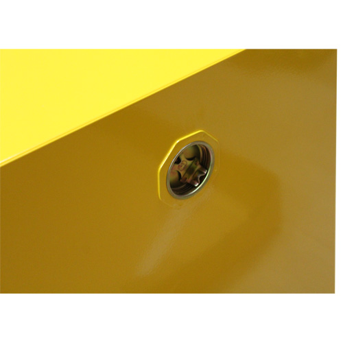 Flammable Storage Cabinet, 4 gal., 1 Door, 17" W x 22" H x 18" D Industrial Sales