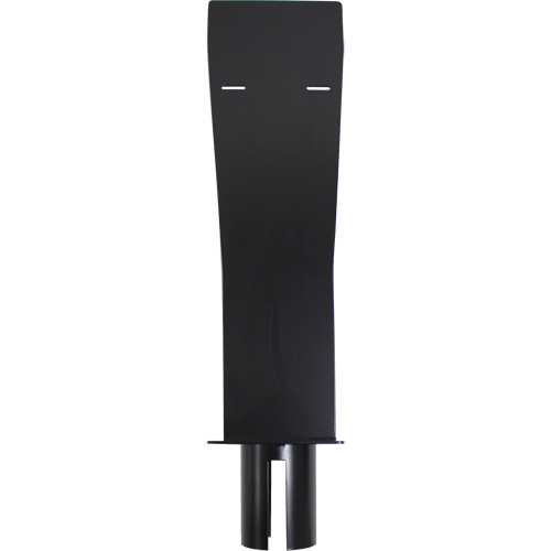 Porte-distributeur pour poteaux de barri&egrave;re pour le contr&ocirc;le des foules, Noir Industrial Sales