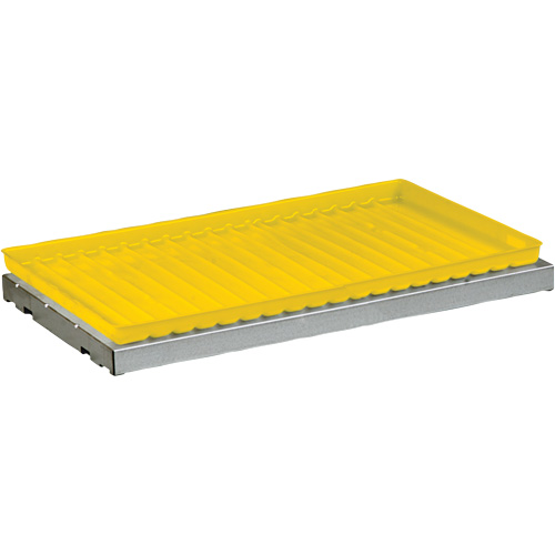 &eacute;tag&egrave;re SpillSlope avec plateau pour armoire de s&eacute;curit&eacute; Industrial Sales