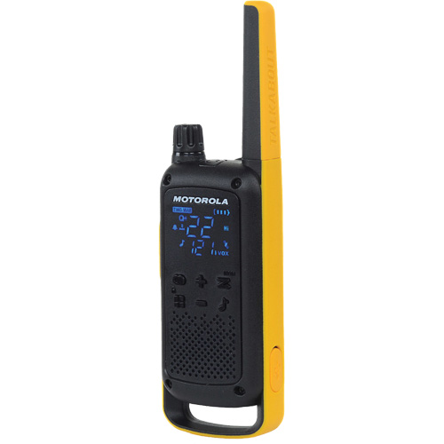 Talkabout Two-Way Radio Kit, FRS Radio Band, 22 Channels, 56 km Range Industrial Sales