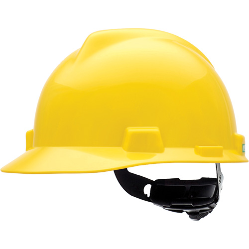 V-Gard&reg; Slotted Hard Hat, Meets CSA Type 1, Ratchet Suspension, Non-Vented Industrial Sales