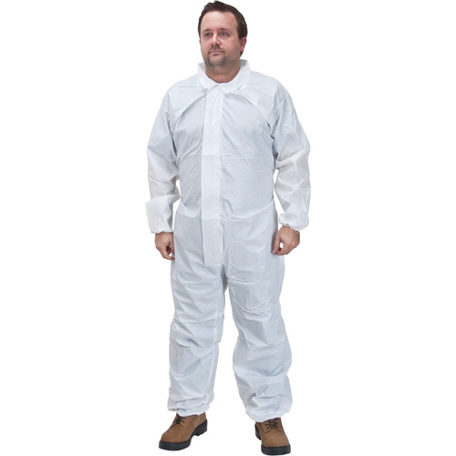Combinaisons de premi&egrave;re qualit&eacute;, Petit, Blanc, Microporeux Industrial Sales