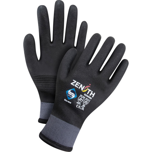 Gants enduits ZX-30° de premi&egrave;re qualit&eacute;, T-Grand, R&ecirc;vetement Mousse de PVC, Calibre 15, Enveloppe en Nylon Industrial Sales