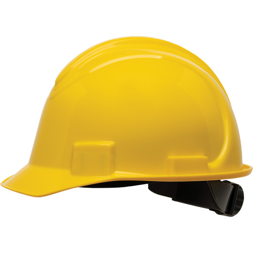 North&reg; Short Brim Hardhat, Meets CSA Type 1, Ratchet Suspension, Non-Vented Industrial Sales