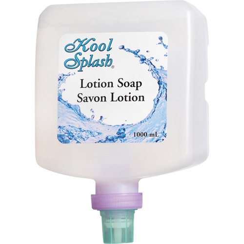 Kool Splash&reg; Clearly Lotion Soap, Cream, 1000 ml, Unscented Industrial Sales