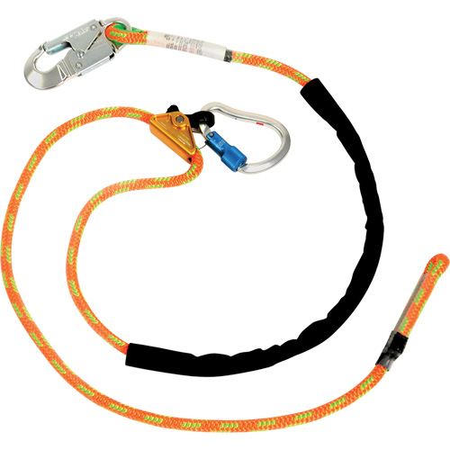 Longe ajustable, 1 branches, 6', Classe CSA F, Polyester Industrial Sales