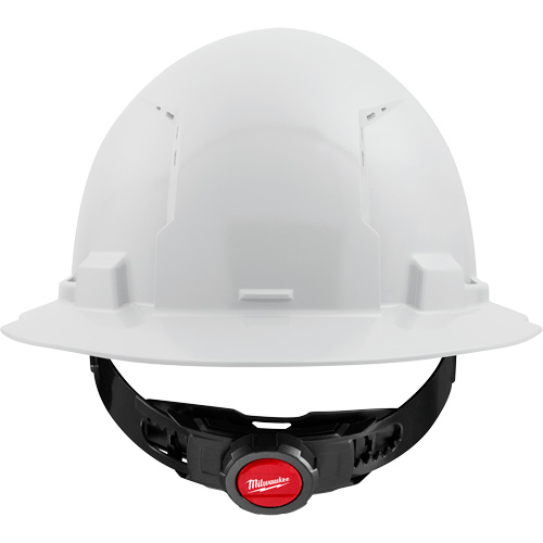 Casque de s&eacute;curit&eacute; &agrave; bord complet, R&eacute;pond aux normes CSA type 1, Suspension Rochet, Ventil&eacute; Industrial Sales