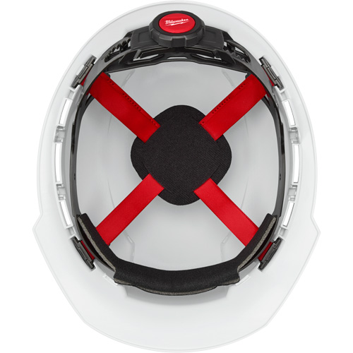 Casque de s&eacute;curit&eacute; &agrave; bordure avant, R&eacute;pond aux normes CSA type 1, Suspension Rochet, Ventil&eacute; Industrial Sales