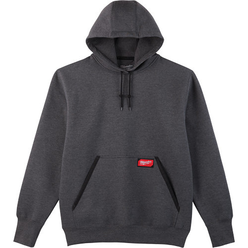Chandail &agrave; capuchon lourd, Hommes, Petit, Gris Industrial Sales