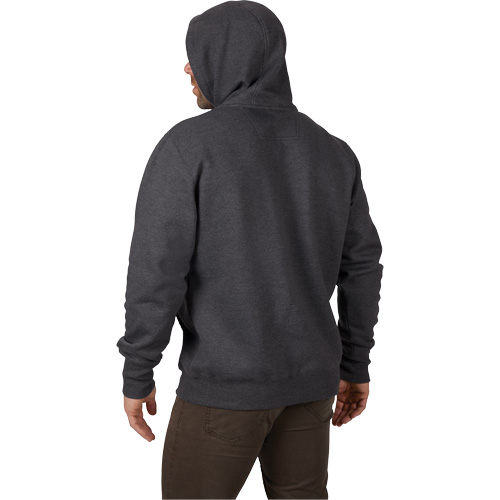 Chandail &agrave; capuchon lourd, Hommes, Petit, Gris Industrial Sales