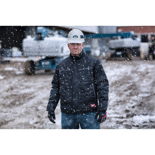 GridIron Traditional Jacket, Men's, Small, Black Industrial Sales