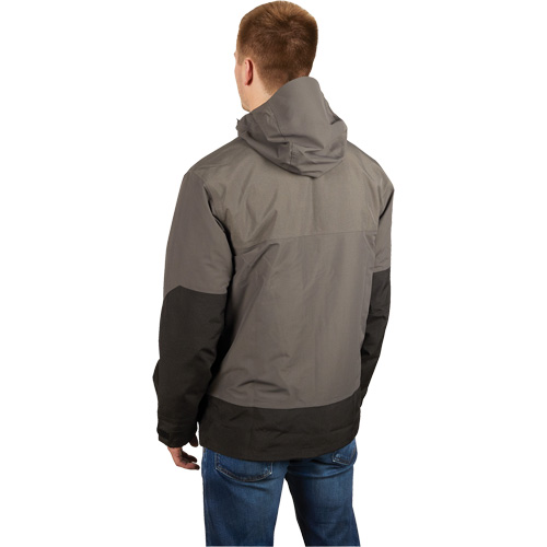 Blouson imperm&eacute;able Hydrobreak, Hommes, 3T-Grand, Gris Industrial Sales