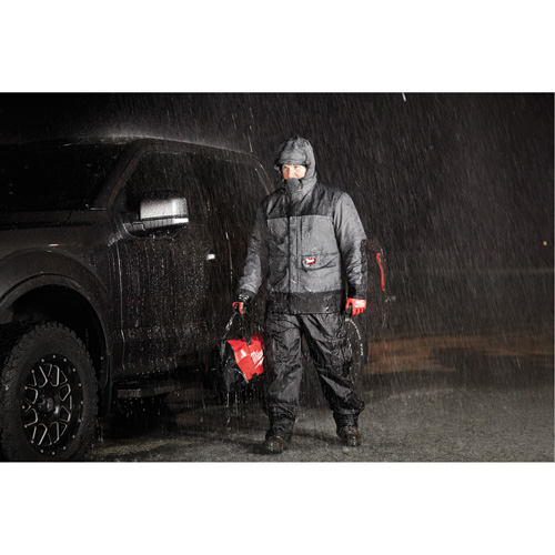Blouson imperm&eacute;able Hydrobreak, Hommes, 3T-Grand, Gris Industrial Sales