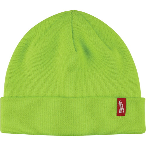 Tuque &agrave; revers haute visibilit&eacute;, Taille unique, Vert Industrial Sales