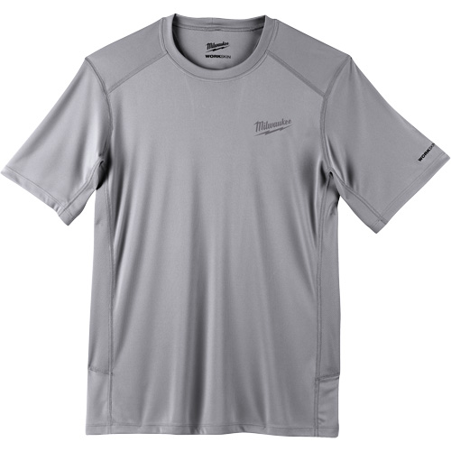 Workskin Lightweight Shirt, Men's, Small, Grey Industrial Sales