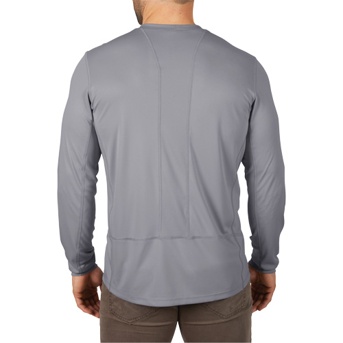 Chandail l&eacute;ger Workskin, Hommes, Petit, Gris Industrial Sales