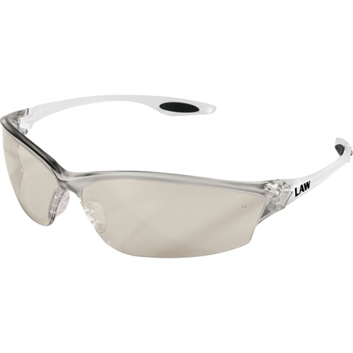 Law&reg; LW2 Series Safety Glasses, Clear/Indoor/Outdoor Lens, Anti-Scratch, ANSI Z87+/Meets/Exceeds CSA Z94.3 Industrial Sales