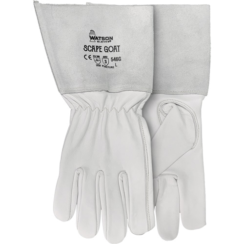 546G Scape Goat Gloves, Small, Grain Goatskin Palm Industrial Sales