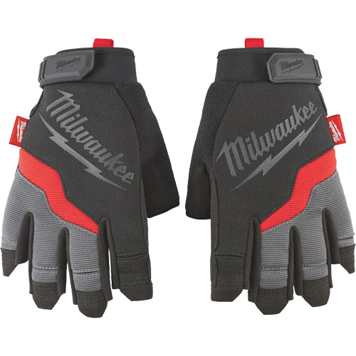 Gants sans doigts performants, Paume Synth&eacute;tique, Taille Petit Industrial Sales