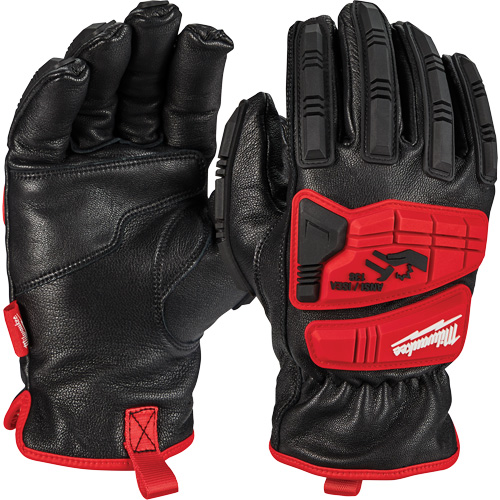 Gants en peau de ch&egrave;vre Impact, Petit, Paume en Cuir fleur Industrial Sales