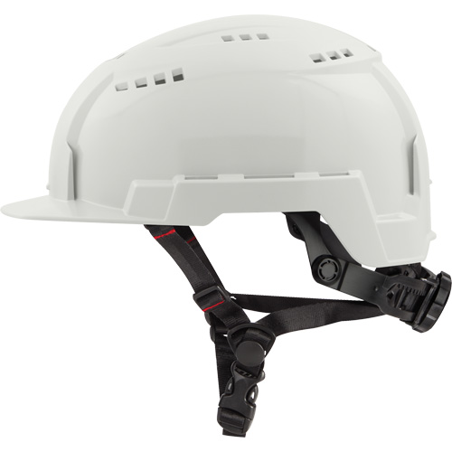 Front-Brim Helmet with Bolt Headlamp Mount, Ratchet Suspension Industrial Sales