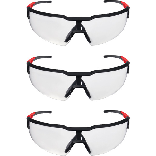 Lunettes de s&eacute;curit&eacute;, Lentille Transparent, Anti-&eacute;gratignures, ANSI Z87+/R&eacute;pond ou surpasse la norme CSA Z94.3 Industrial Sales